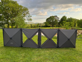 Vento Pop-Up Windbreak 480cm x 120cm